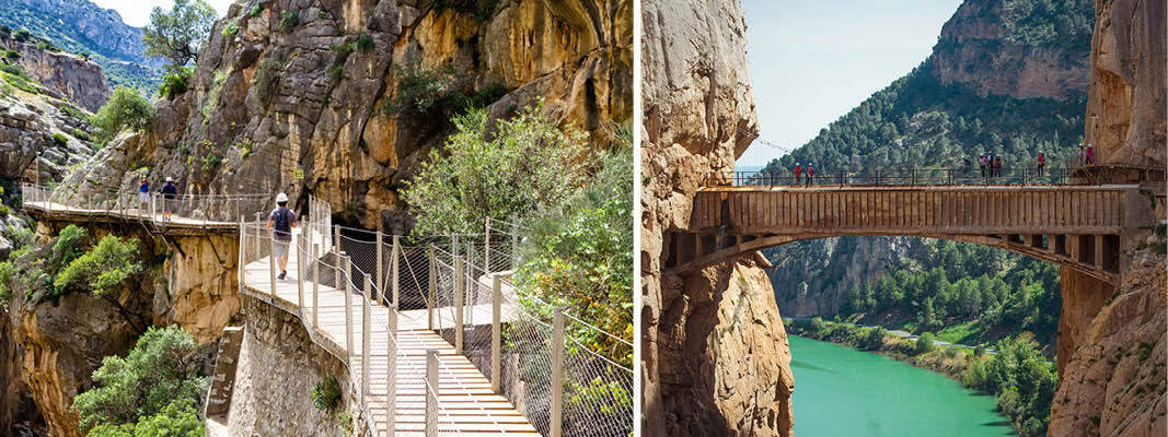El Caminito del Rey i Andalusien – bedre kendt som